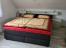 Schlafzimmer mit Boxspringbett 180 x 200cm
